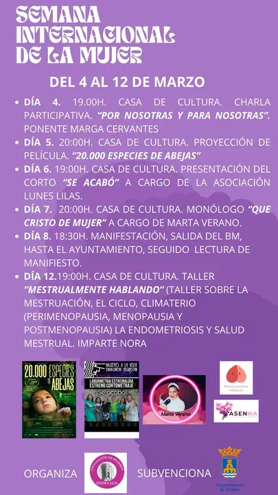 D&iacute;a Internacional de la Mujer 2024 en Peralta