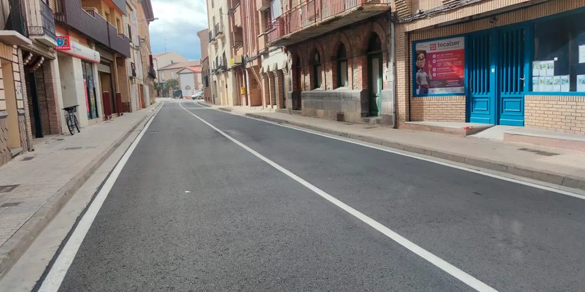 La NA-160 a su paso por Cintru&eacute;nigo 1