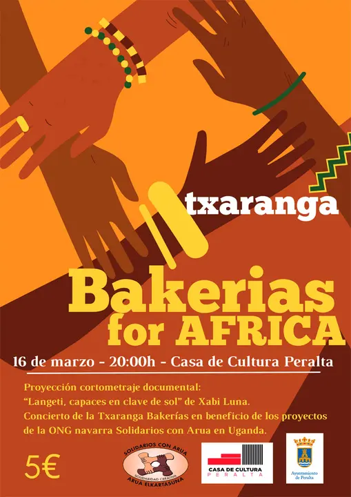 Concierto en Peralta &lsquo;Baker&iacute;as for Africa&rsquo;