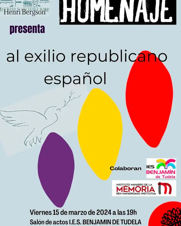 Teatro en Tudela &lsquo;Homenaje al exilio republicano espa&ntilde;ol&rsquo;
