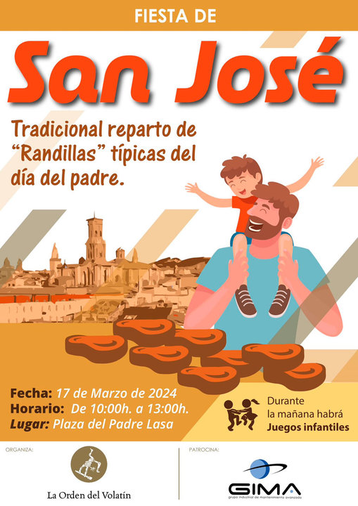 Tradicional reparto de “randillas” por San José 2024 en Tudela