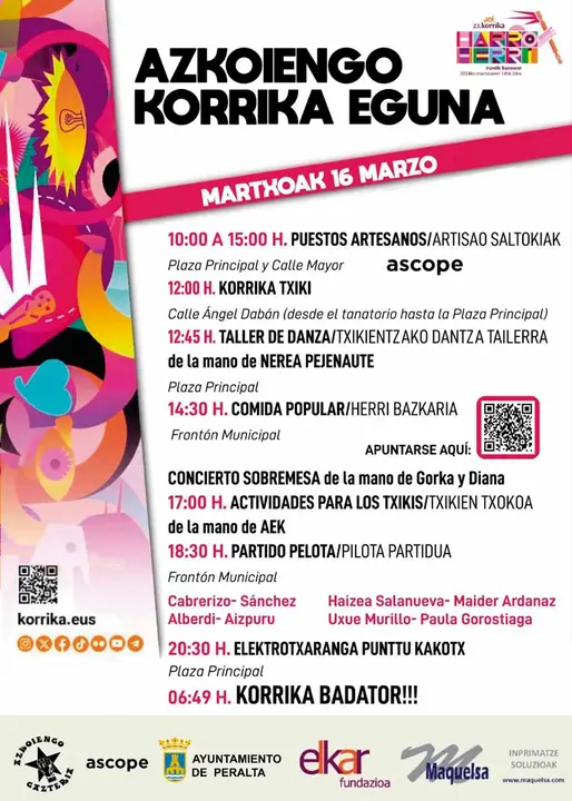Korrika 2024 en Peralta