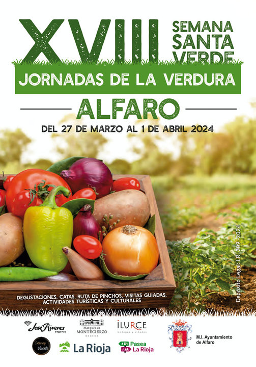 Programa de la XVIII Semana Santa Verde 2024 en Alfaro