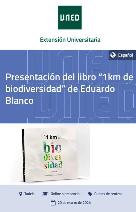 Presentaci&oacute;n en Tudela del libro &lsquo;1 km de biodiversidad&rsquo; del fot&oacute;grafo corellano Eduardo Blanco