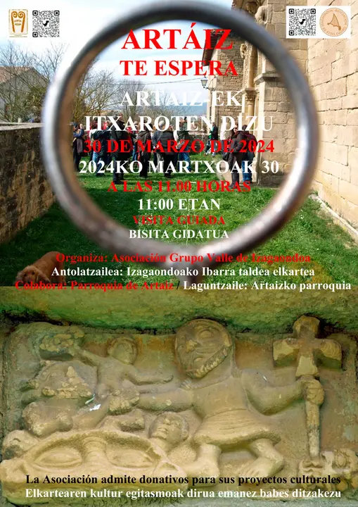 Visita guiada a la iglesia rom&aacute;nica de San Mart&iacute;n de Artaiz