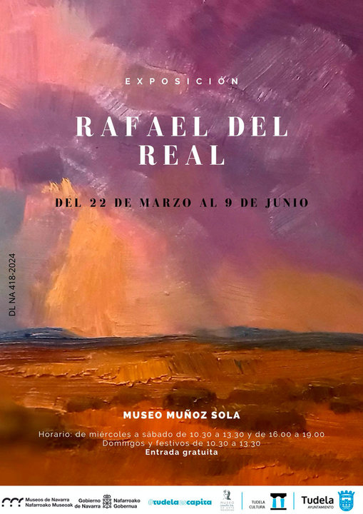 Exposición en Tudela de Rafael del Real