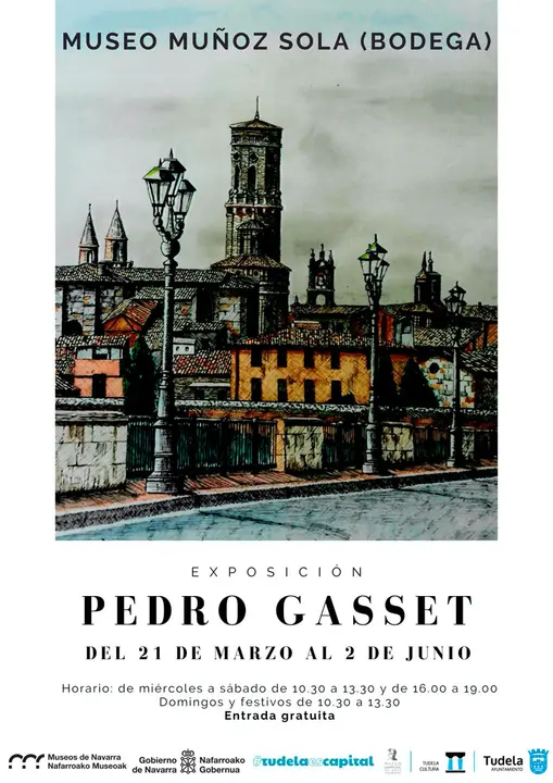Exposici&oacute;n en Tudela de Pedro Gasset
