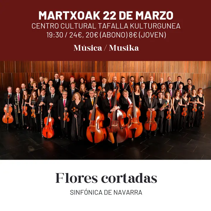 Concierto en Tafalla &lsquo;Flores cortadas&rsquo;