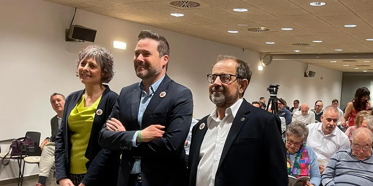 Rebeca Esnaola, Alejandro Toquero y Emilio Garrido 