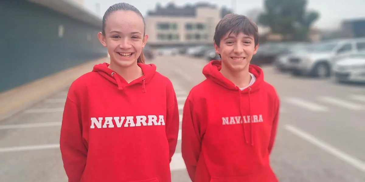 Oihane Pardo y Juan Ramirez, jugadores de Baloncesto del SDR Arenas