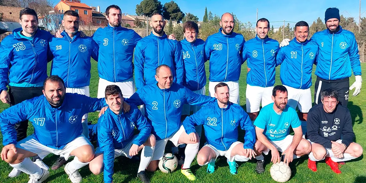 El equipo Academia Talentia Construcciones Gado de la Liga del Trofeo Amistad