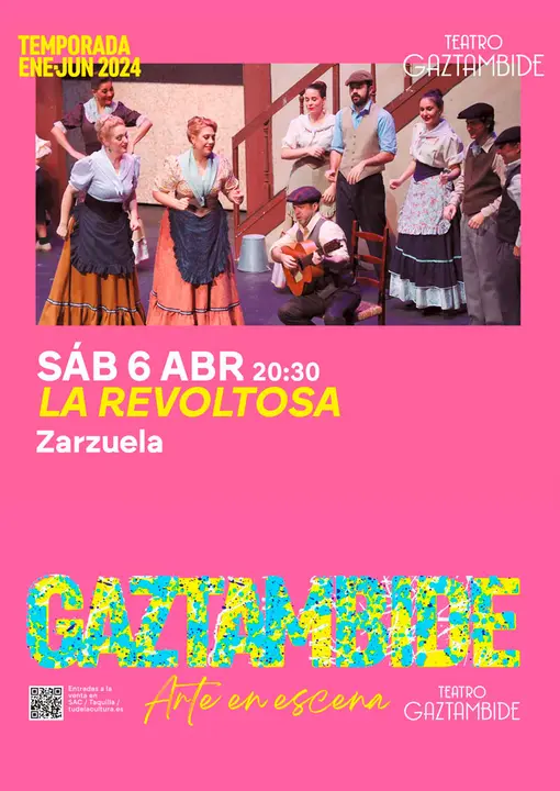 Zarzuela en Tudela &lsquo;La Revoltosa&rsquo;