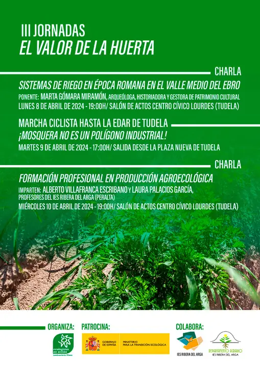 III Jornadas El Valor de la Huerta 2024 en Tudela
