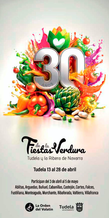 XXX Fiestas de la Verdura 2024 en Tudela y la Ribera