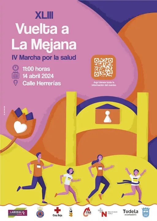XLIII Carrera popular Vuelta a la Mejana y IV Marcha por laSalud 2024 en Tudela