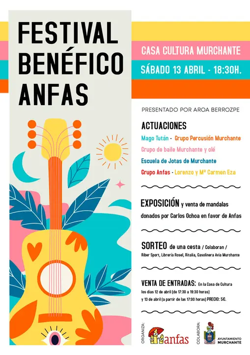 Festival ben&eacute;fico en Murchante a favor de ANFAS