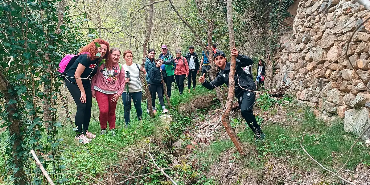 Los alumnos del IES Alhama de Corella en las Tierras Altas de Soria 2