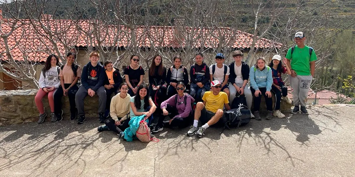 Los alumnos del IES Alhama de Corella en las Tierras Altas de Soria 7