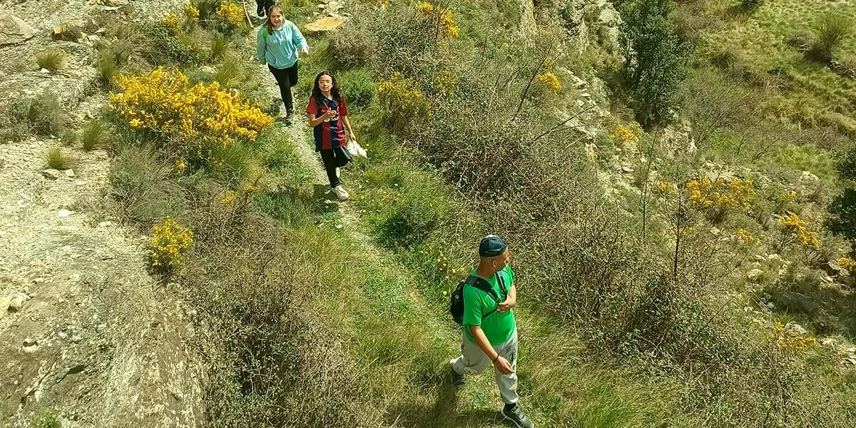 Los alumnos del IES Alhama de Corella en las Tierras Altas de Soria 6