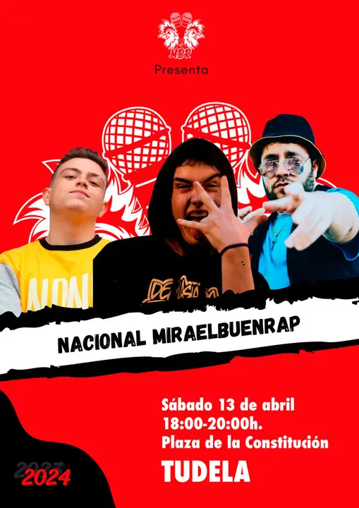 II Batalla de gallos &lsquo;Miraelbuenrap&rsquo; 2024 en Tudela