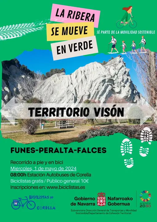 Escapada desde Corella a la ruta Territorio Visi&oacute;n Funes Peralta Marcilla