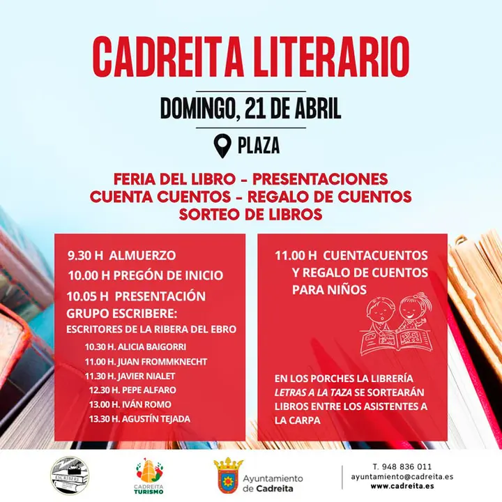 D&iacute;a del Libro 2024 en Cadreita