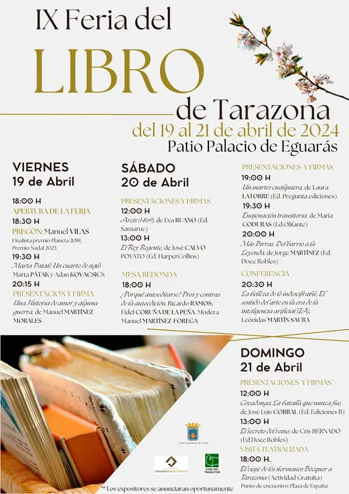 D&iacute;a del Libro 2024 en Tarazona