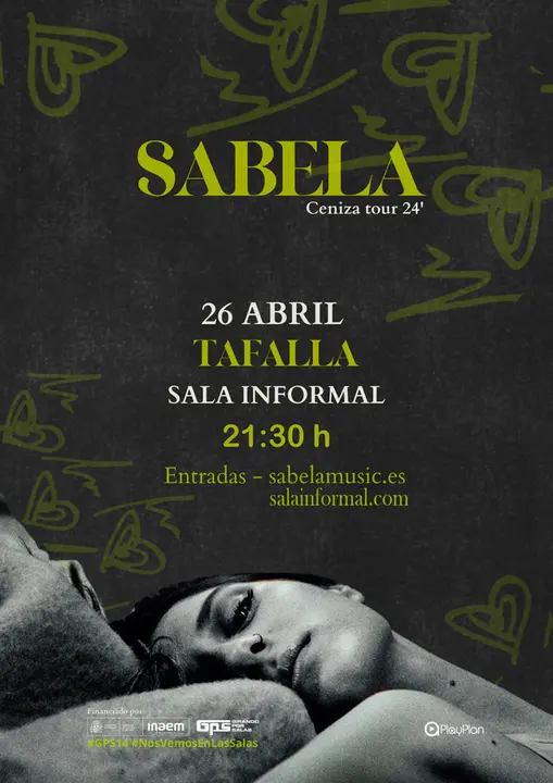 Concierto en Tafalla &lsquo;Ceniza Tour&rsquo; de Sabela