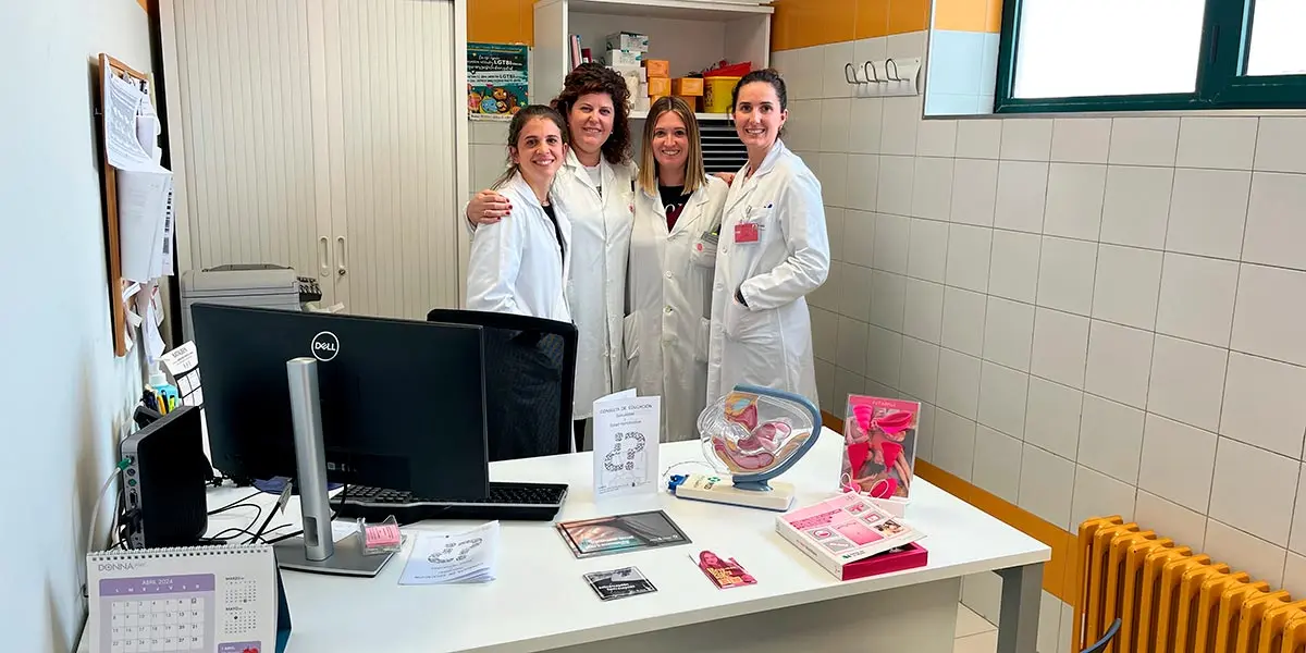 Equipo del CASSyR en el &Aacute;rea de Salud de Tudela