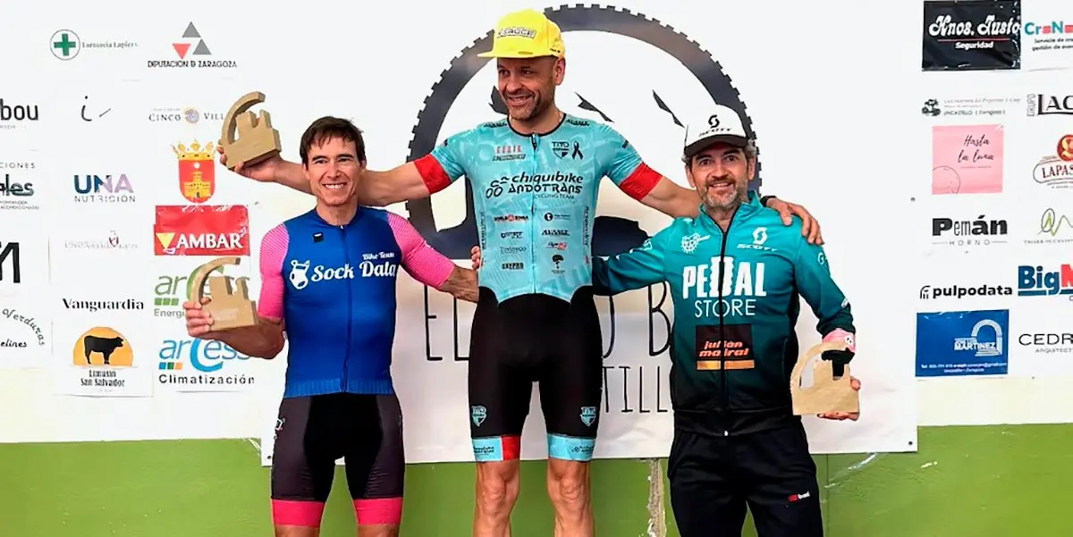 Ganadores de la competici&oacute;n de BTT VOLCAT