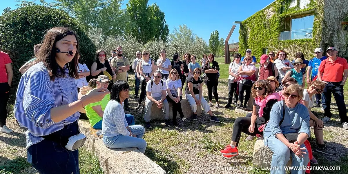 Cata y visita guiada al truja de Aceites Artajo en Fontellas 1