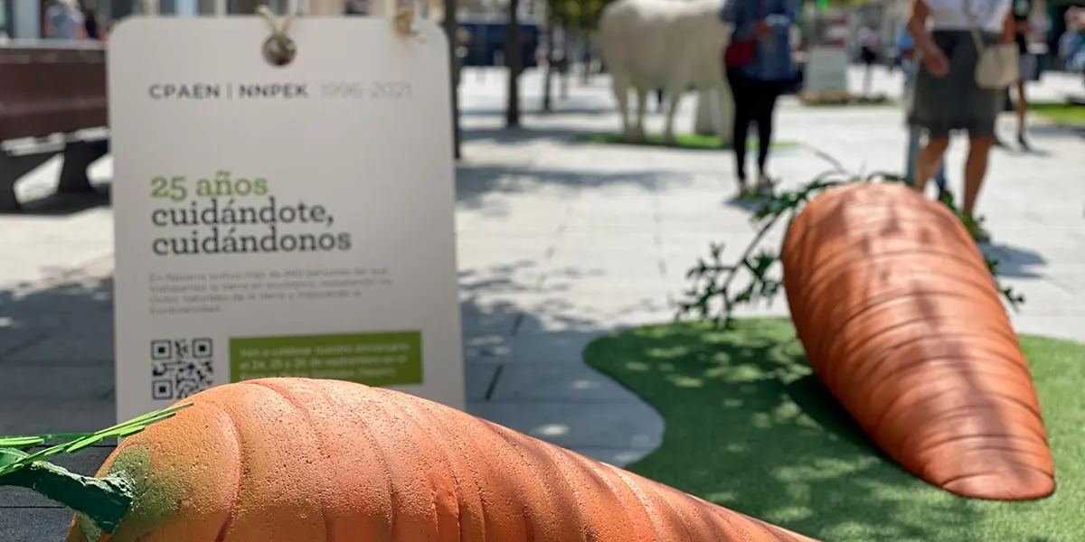 La exposici&oacute;n &lsquo;Crece en ecol&oacute;gico&rsquo; muestra la gran diversidad de la producci&oacute;n ecol&oacute;gica de Navarra