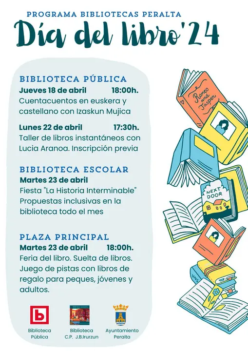D&iacute;a del Libro 2024 en Peralta