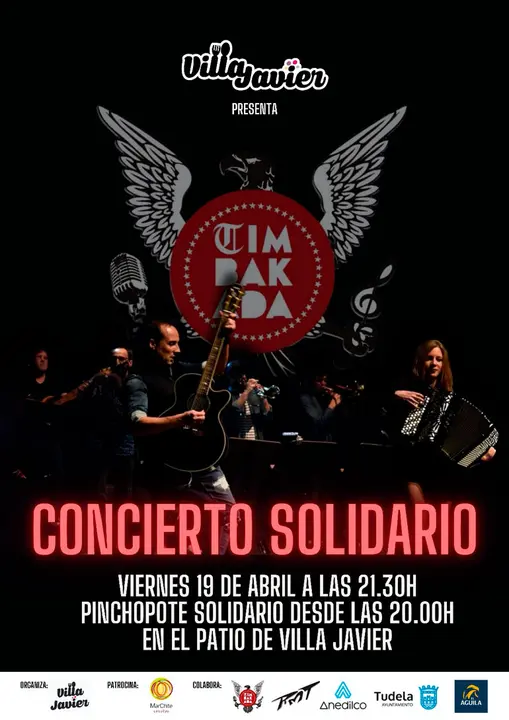 Concierto solidario en Tudela de Timbakada