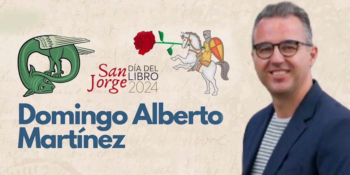 Domingo Alberto Mart&iacute;nez estar&aacute; firmando libros en Zaragoza y Tudela