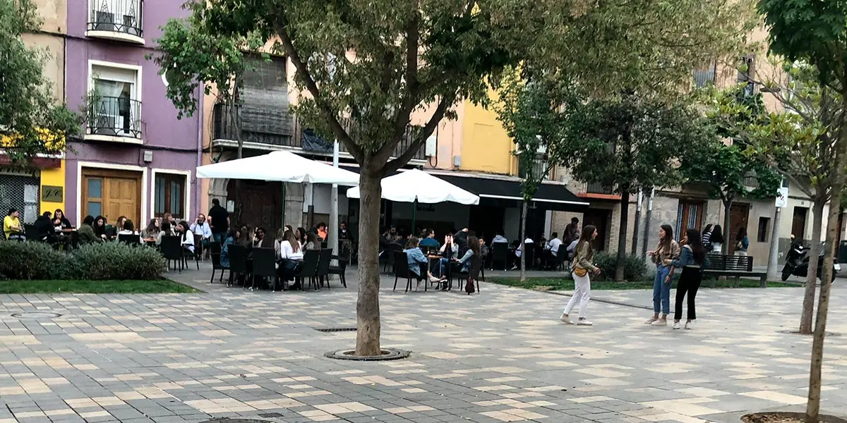 Establecimientos de hosteler&iacute;a en la calle Herrer&iacute;as de Tudela