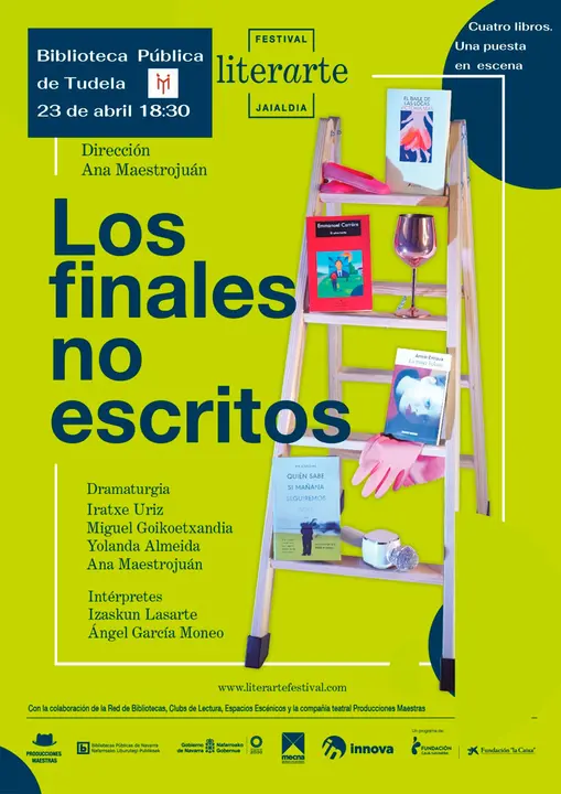 II Festival LiterArte 2024 en Tudela &lsquo;Los finales no escritos&rsquo;