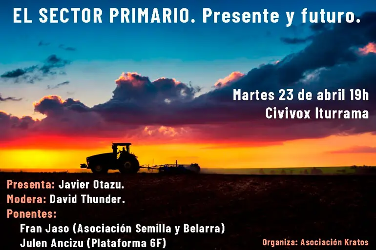 Conferencia en Pamplona &lsquo;El Sector Primario. Presente y futuro&rsquo;