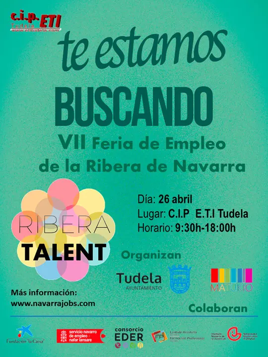 VII Feria de Empleo de la Ribera de Navarra &lsquo;Ribera Talent&rsquo; 2024 en Tudela