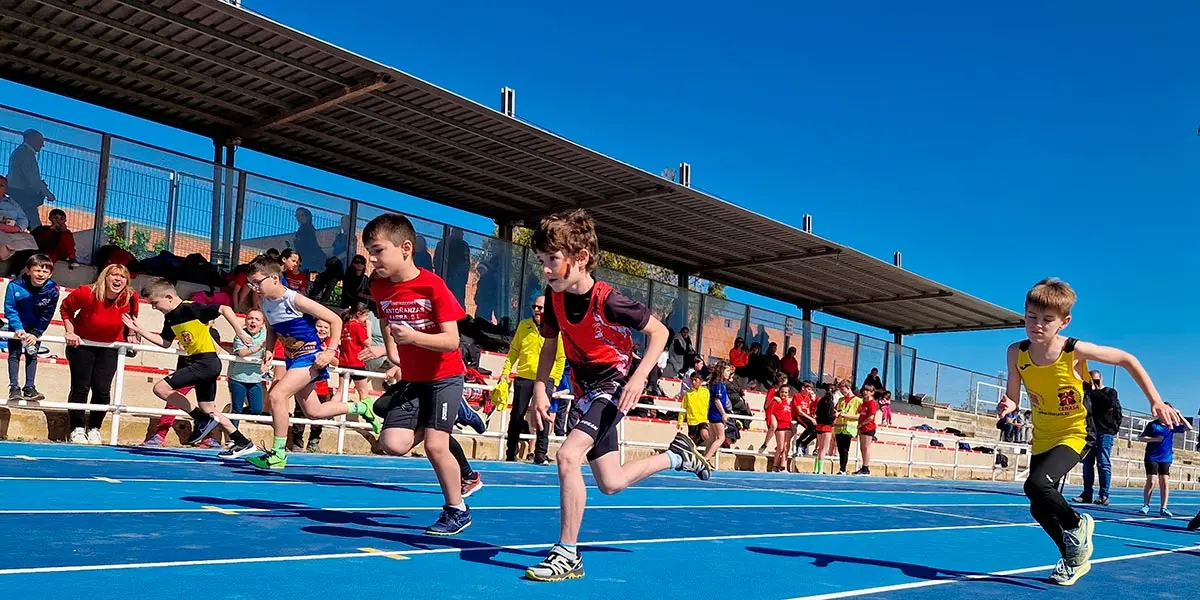 FInales de atletismo en Tudela 2