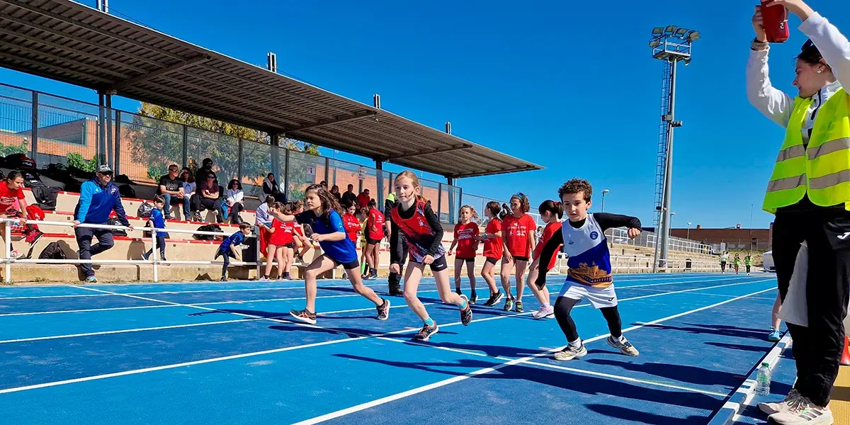 FInales de atletismo en Tudela 1