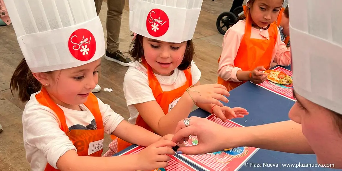 Talleres en familia Little Chef con Kids & Us 3