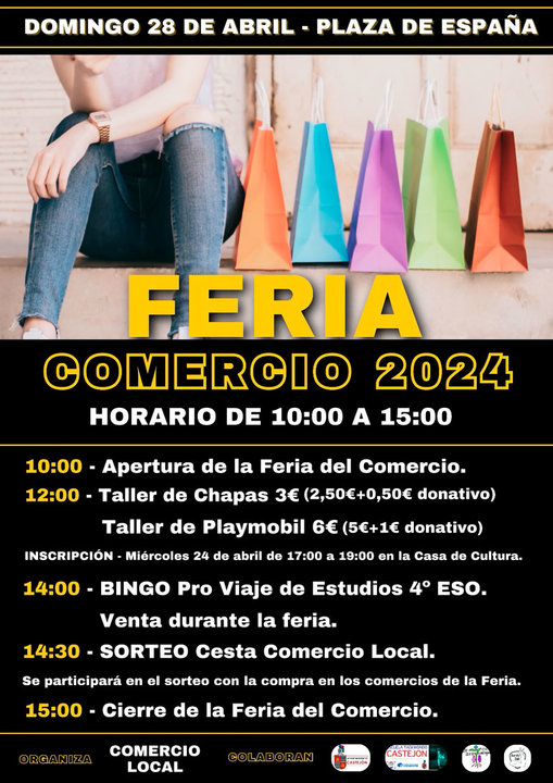 Feria de Comercio Local 2024 en Castejón