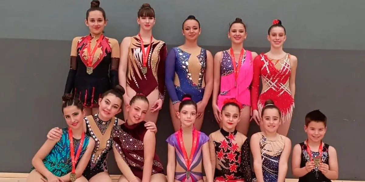 El Club R&iacute;tmica Murchante ha obtenido un total de 7 medallas en los Juegos Deportivos de Navarra