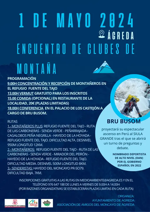 Encuentro de clubes de monta&ntilde;a 2024 en &Aacute;greda