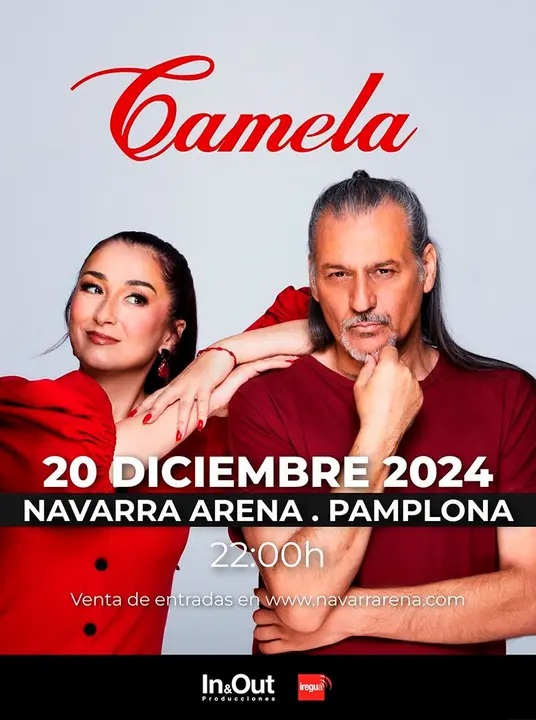 Concierto en Pamplona de Camela