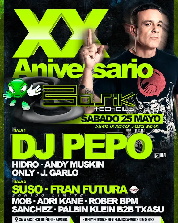 Festival XX Aniversario Basik Tech Club 2024 en Cintru&eacute;nigo