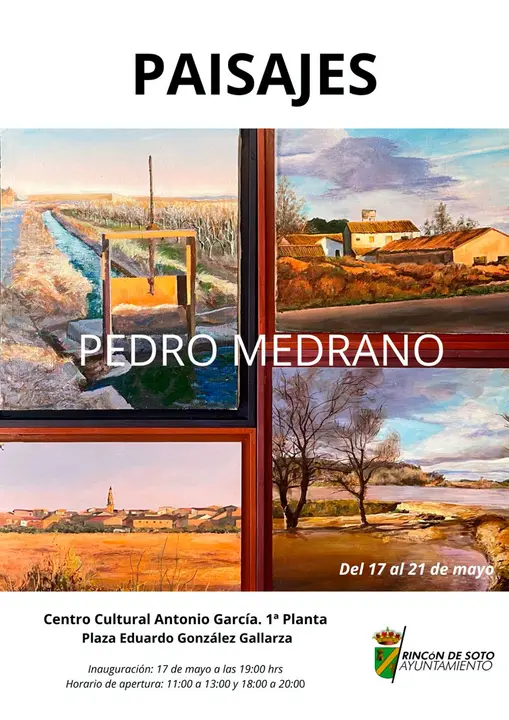 Exposici&oacute;n en Rinc&oacute;n de Soto &lsquo;Paisajes&rsquo; de Pedro Medrano