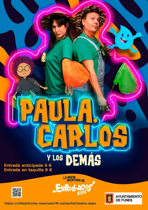 Teatro infantil en Funes &lsquo;Paula, Carlos y los dem&aacute;s&rsquo;
