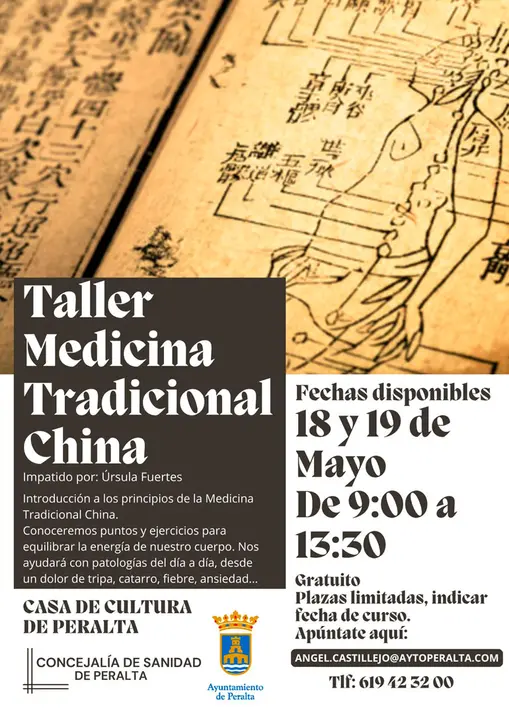 Taller en Peralta de Medicina Tradicional China I